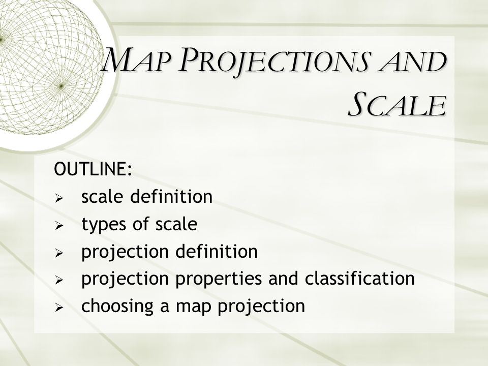 Projection definition